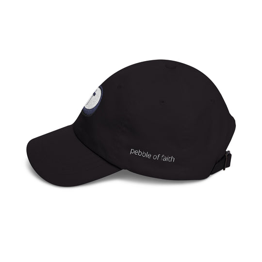 Pebble of Faith Logo Hat | Christian Embroidered Baseball Cap