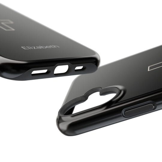 Personalized Magnetic Phone Case — Minimal Cross Design