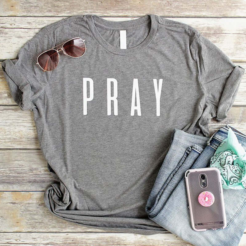 Pray Christian T Shirt