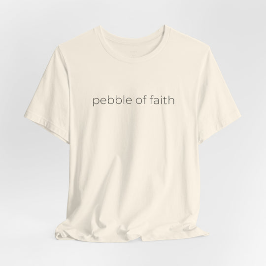 Pebble of Faith Signature Tee | Christian Graphic T-Shirt