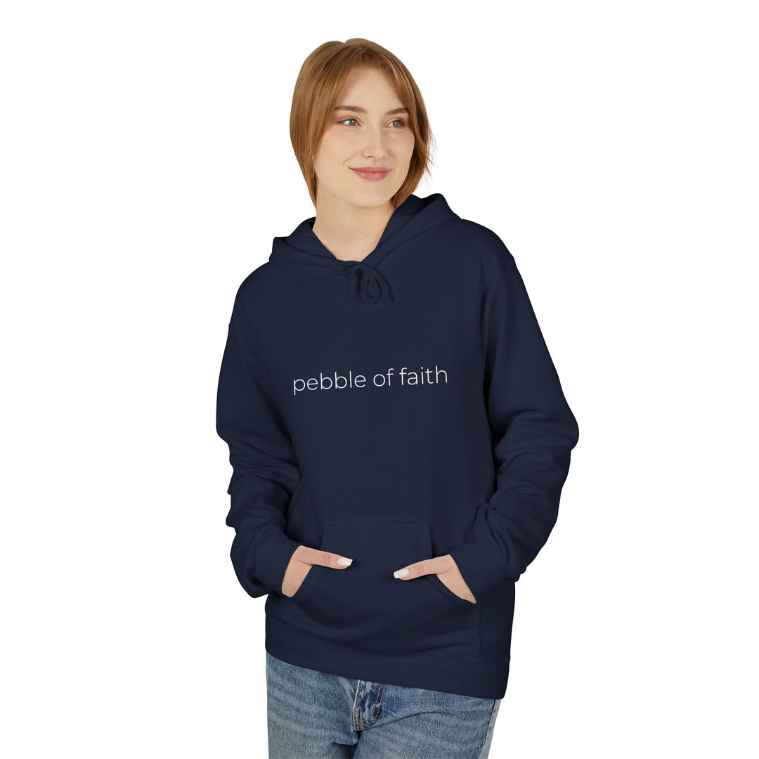 Pebble of Faith Signature Hoodie | Christian Graphic Sweatshirt