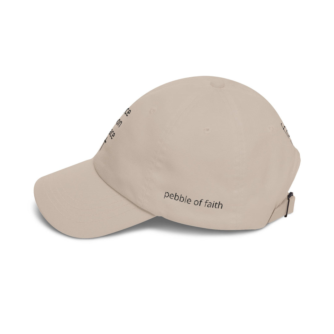 Grace Upon Grace Hat, Christian Baseball Cap, Faith Dad Hat, Stone Embroidered Hat, Minimalist Christian Gift for Women, Religious Apparel