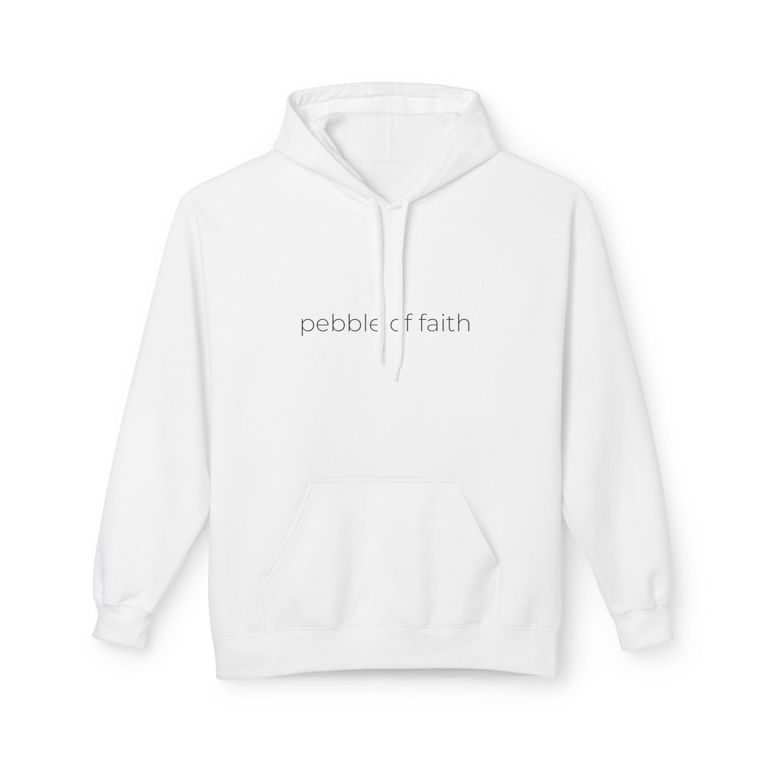 Pebble of Faith Signature Hoodie | Christian Graphic Sweatshirt