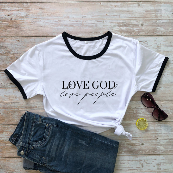 Love God Love People t-shirt