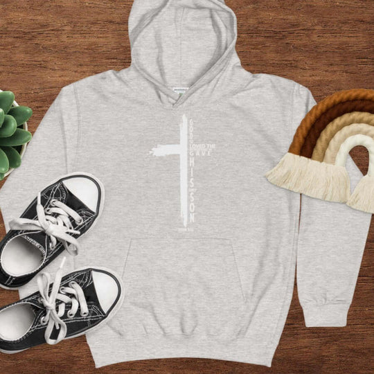 Christian Cross Inspirational Hooded Sweatshirt