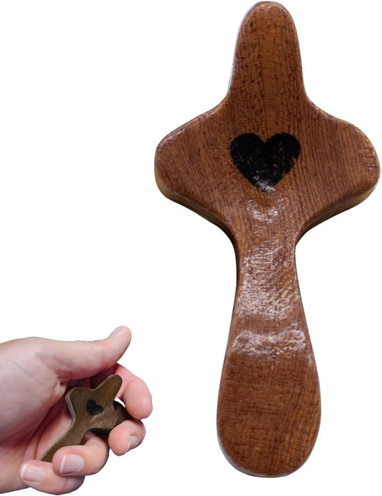 Black Walnut Wooden Cross Set of 10