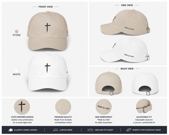 Walk by Faith Hat
