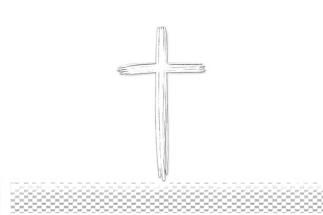 Black Cross Hat | Walk by Faith Embroidered Baseball Cap | Minimal Christian Dad Hat