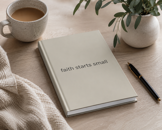 Pebble of Faith Signature Journal