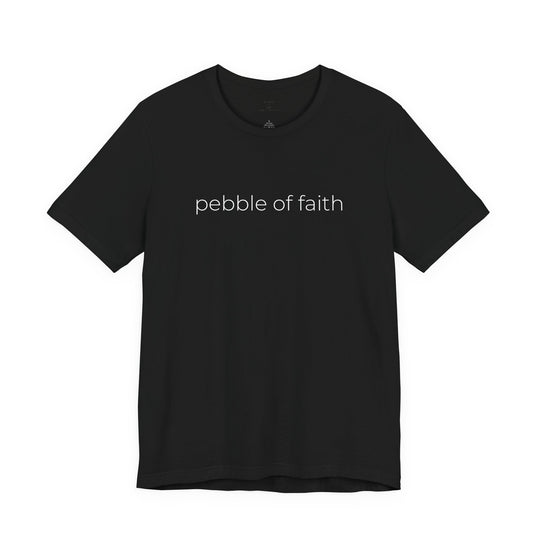 Pebble of Faith Signature Tee | Christian Graphic T-Shirt