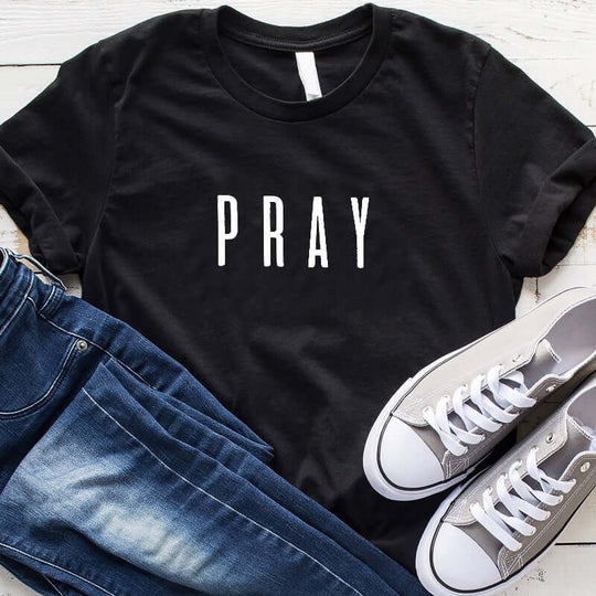 Pray Christian T Shirt
