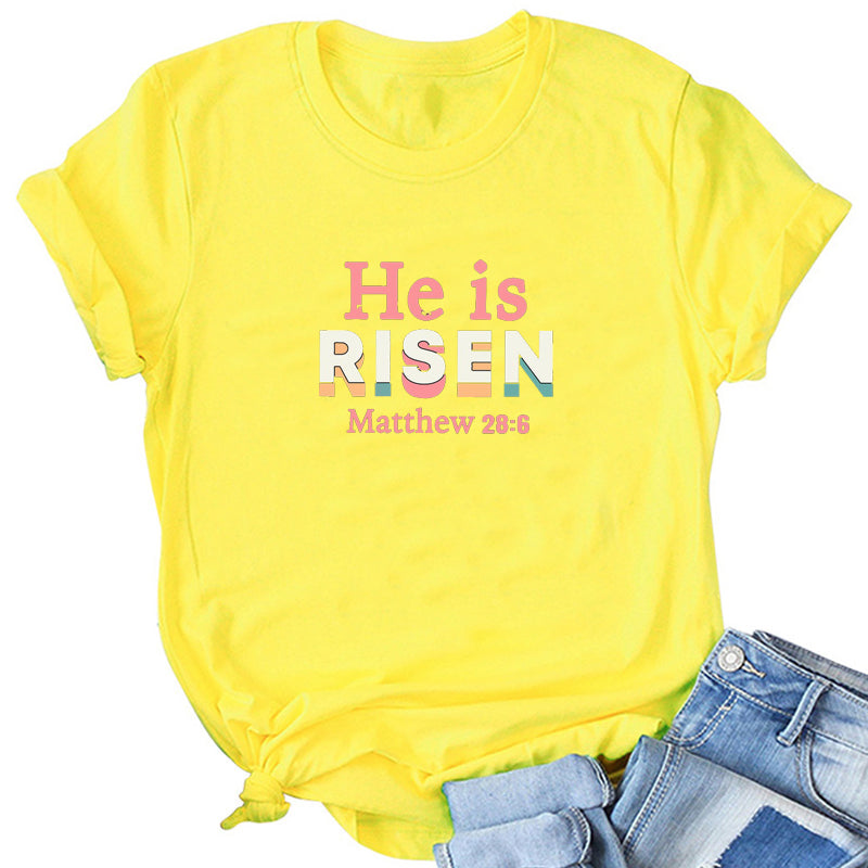 Chapel Of Jesus Christ He is RISEN Tee Short Sleeve