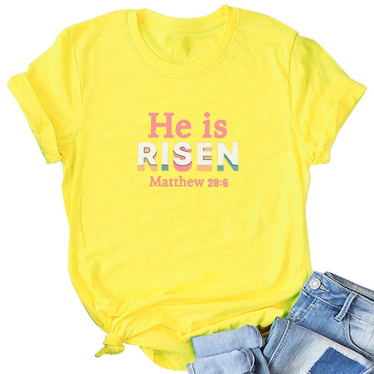 Chapel Of Jesus Christ He is RISEN Tee Short Sleeve