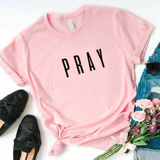 Pray Christian T Shirt
