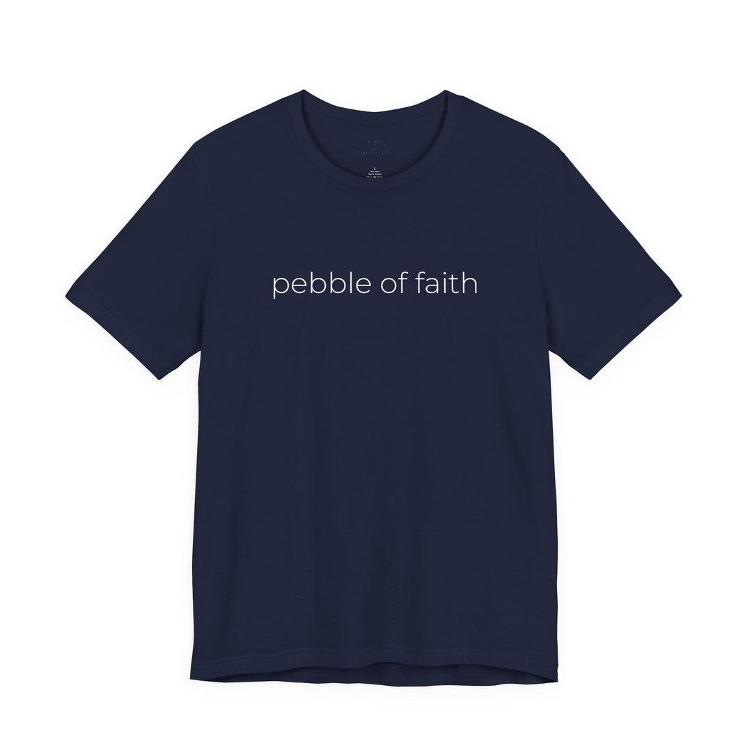 Pebble of Faith Signature Tee | Christian Graphic T-Shirt