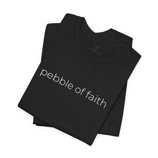 Pebble of Faith Signature Tee | Christian Graphic T-Shirt