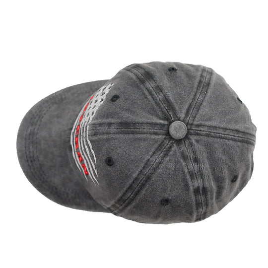 USA Patriotic Veteran Hat | Embroidered American Flag Baseball Cap