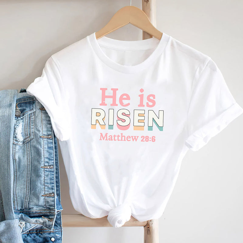 Chapel Of Jesus Christ He is RISEN Tee Short Sleeve