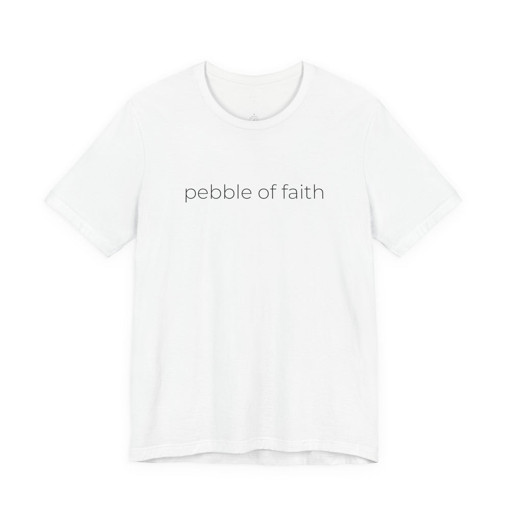 Pebble of Faith Signature Tee | Christian Graphic T-Shirt