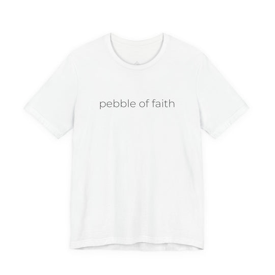 Pebble of Faith Signature Tee | Christian Graphic T-Shirt