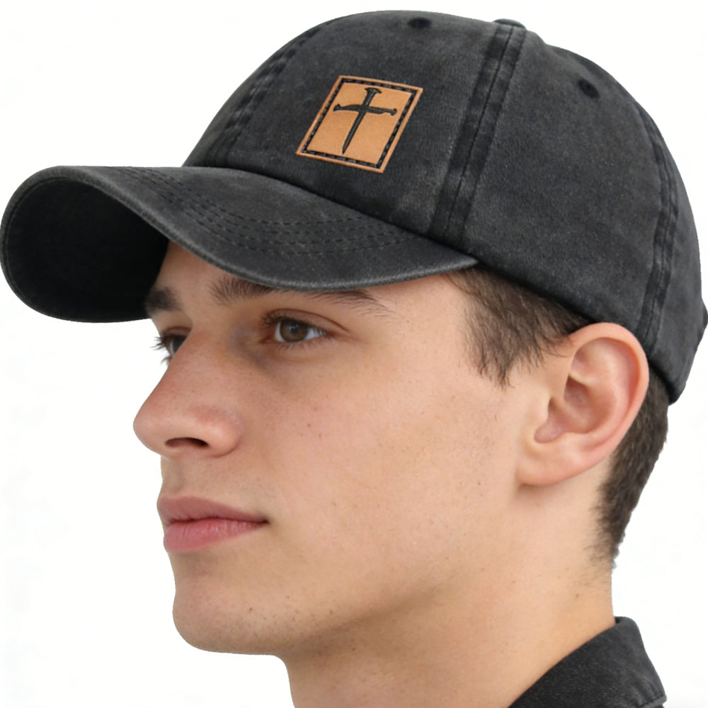 Leather Cross Hats For Men &amp; Women