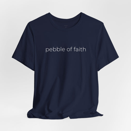 Pebble of Faith Signature Tee | Christian Graphic T-Shirt