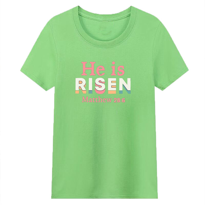 Chapel Of Jesus Christ He is RISEN Tee Short Sleeve