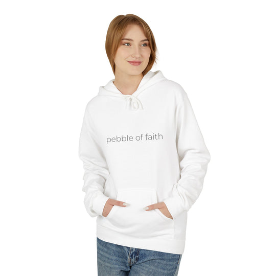 Pebble of Faith Signature Hoodie | Christian Graphic Sweatshirt