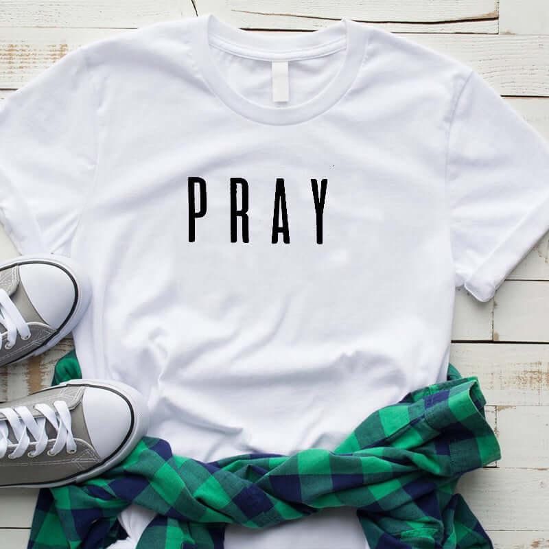 Pray Christian T Shirt