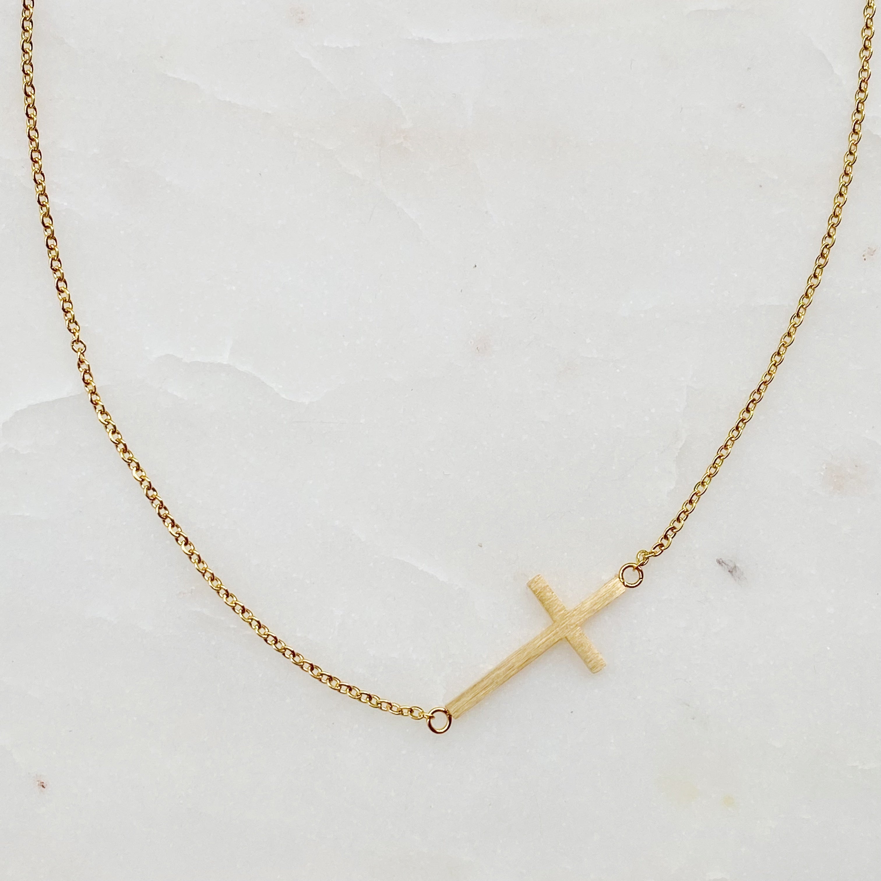 Kayla Cross Necklace-2